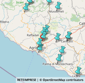 Mappa Zona Industriale, 92100 Agrigento AG, Italia (19.2525)