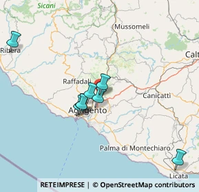 Mappa Zona Industriale, 92100 Agrigento AG, Italia (30.57)