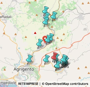 Mappa Zona Industriale, 92100 Agrigento AG, Italia (4.4425)