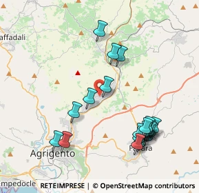 Mappa Zona Industriale, 92100 Agrigento AG, Italia (4.8225)