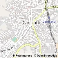 Kaart Canicattì