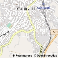 地図 Canicattì
