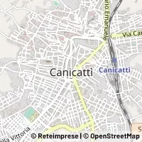 Mapa Canicattì