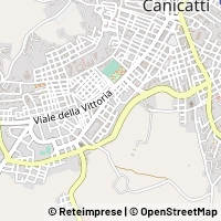 Mapa Canicattì