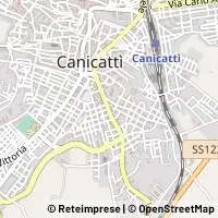 Hartă Canicattì