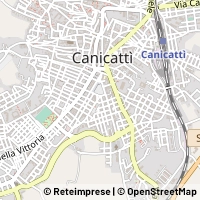 Map Canicattì