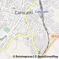 Kaart Canicattì