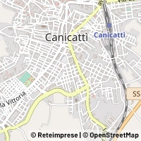 Mapa Canicattì