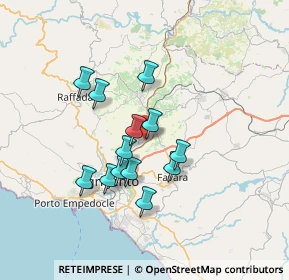 Mappa Via S. Benedetto, 92100 Agrigento AG, Italia (6.27)