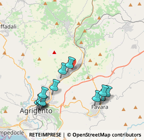 Mappa Via S. Benedetto, 92100 Agrigento AG, Italia (4.99)