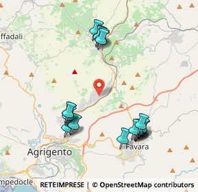 Mappa Via S. Benedetto, 92100 Agrigento AG, Italia (4.643)