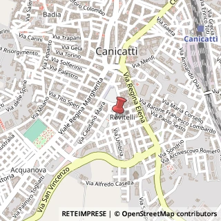 Mappa Via calabria 1, 92024 Canicattì, Agrigento (Sicilia)