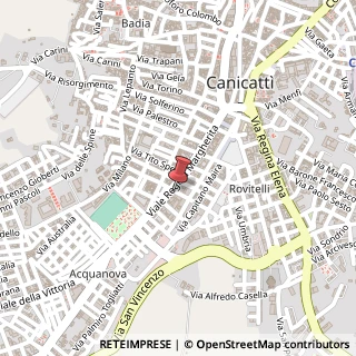 Mappa Via Garilli,  15, 92024 Canicattì, Agrigento (Sicilia)
