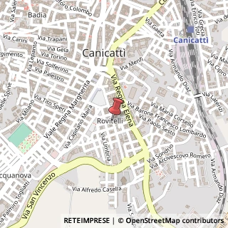 Mappa Via John Fitzgerald Kennedy, 20, 92024 Canicattì, Agrigento (Sicilia)