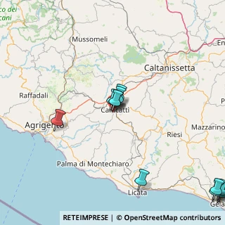 Mappa Via Vittorio de Sica, 92024 Canicattì AG, Italia (24.34083)