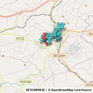 Mappa Via Vittorio de Sica, 92024 Canicattì AG, Italia (1.01538)
