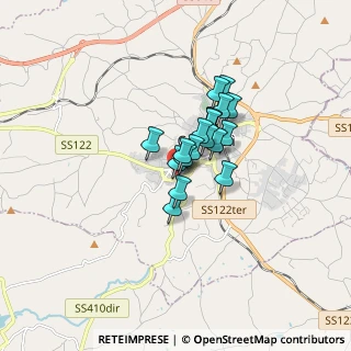 Mappa Via Vittorio de Sica, 92024 Canicattì AG, Italia (1.09789)