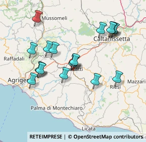 Mappa Via Della Costituzione, 92024 Canicattì AG, Italia (16.39895)