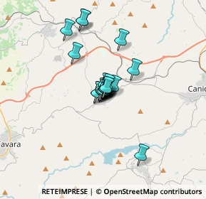 Mappa Via Aldo Moro, 92020 Castrofilippo AG, Italia (2.018)