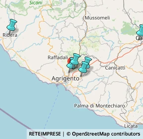 Mappa VIA GIOVANNI PAOLO II, 92100 Agrigento AG, Italia (51.84077)