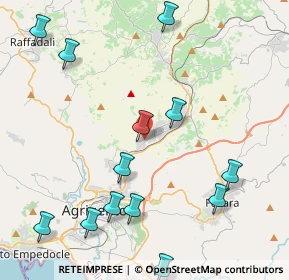 Mappa VIA GIOVANNI PAOLO II, 92100 Agrigento AG, Italia (5.75462)