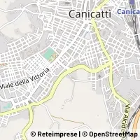 Kaart Canicattì
