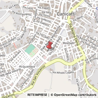 Mappa Via Augello, 9, 92024 Canicattì, Agrigento (Sicilia)