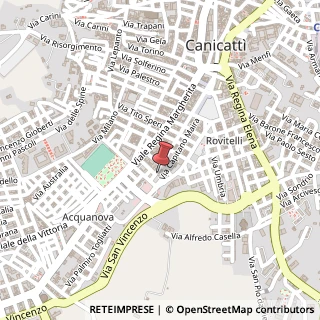 Mappa Via Piave, 77, 92024 Canicattì, Agrigento (Sicilia)