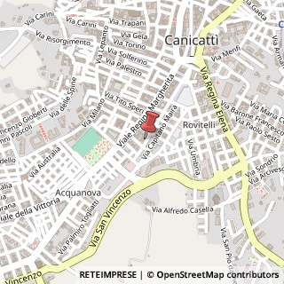 Mappa Via Piave, 100, 92024 Canicattì, Agrigento (Sicilia)