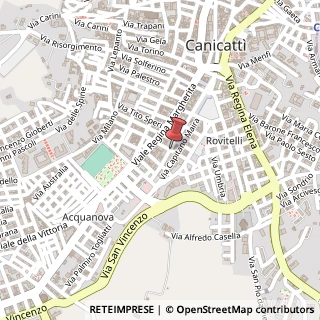 Mappa Via Piave, 37, 92024 Canicattì, Agrigento (Sicilia)