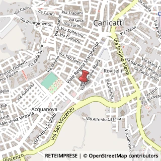 Mappa Via Piave, 67, 92024 Canicattì, Agrigento (Sicilia)