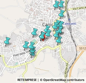 Mappa Via Garilli, 92024 Canicattì AG, Italia (0.4455)