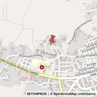 Mappa Via Regina della Pace, 43, 92024 Canicattì, Agrigento (Sicilia)