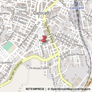 Mappa Via Puglia, 16, 92024 Canicattì, Agrigento (Sicilia)