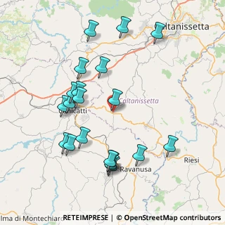 Mappa Via Centrale Elettrica, 93010 Delia CL, Italia (9.3925)