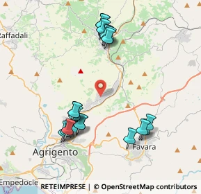 Mappa C.da San benedetto - Viale delle industrie, 92100 Agrigento AG, Italia (4.596)