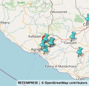Mappa C.da San benedetto - Viale delle industrie, 92100 Agrigento AG, Italia (30.378)