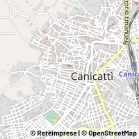 Map Canicattì