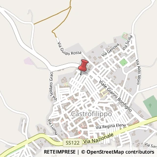 Mappa Via campania 18, 92020 Castrofilippo, Agrigento (Sicilia)