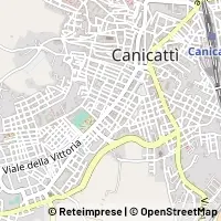 Kaart Canicattì