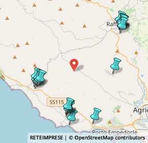 Mappa Contrada Fauma, 92100 Agrigento AG, Italia (5.96)