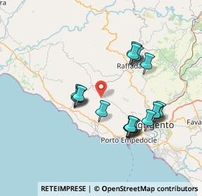Mappa Contrada Fauma, 92100 Agrigento AG, Italia (7.65316)