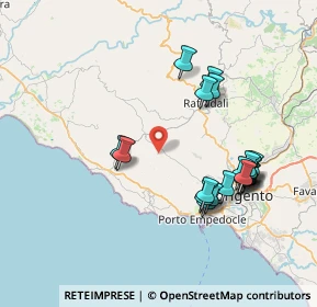 Mappa Contrada Fauma, 92100 Agrigento AG, Italia (8.7045)