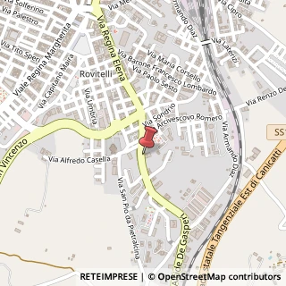 Mappa Via Alcide De Gasperi, 91, 92024 Canicattì, Agrigento (Sicilia)