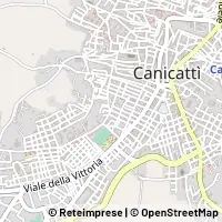 Hartă Canicattì