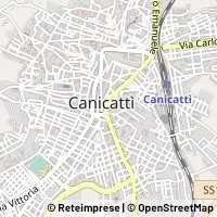 Map Canicattì