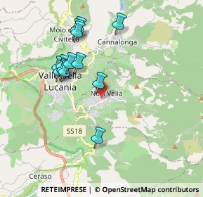 Mappa Parco Nazionale del Cilento, 84060 Novi Velia SA, Italia (1.99231)