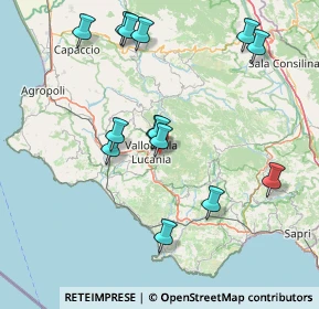 Mappa Parco Nazionale del Cilento, 84060 Novi Velia SA, Italia (17.34357)