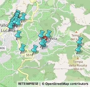 Mappa Parco Nazionale del Cilento, 84060 Novi Velia SA, Italia (1.314)