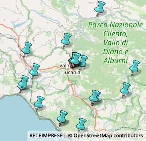 Mappa Via Don Luca Petraglia, 84078 Vallo della Lucania SA, Italia (8.561)